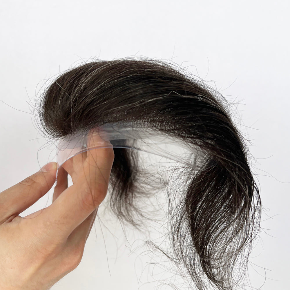 Natural Color With 20% Grey Thin Skin PU Base