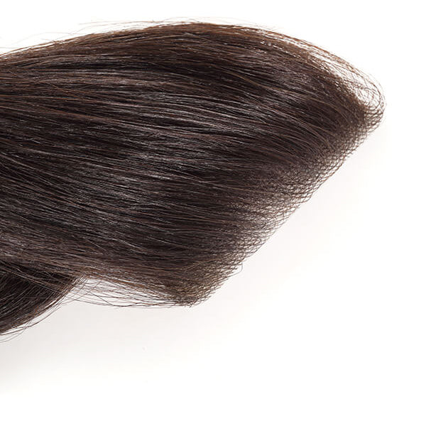 Temple Patch (2 Pieces) - 100% Human Hair Super Soft V-loop Thin Skin PU Base