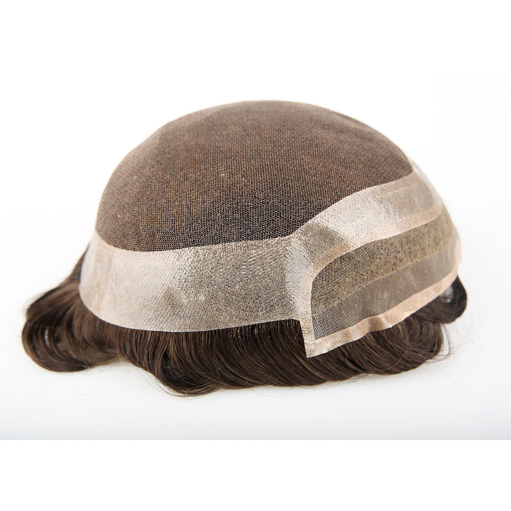 Human Hair Lace Front Men Wigs