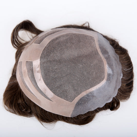 Human Hair Men Toupees