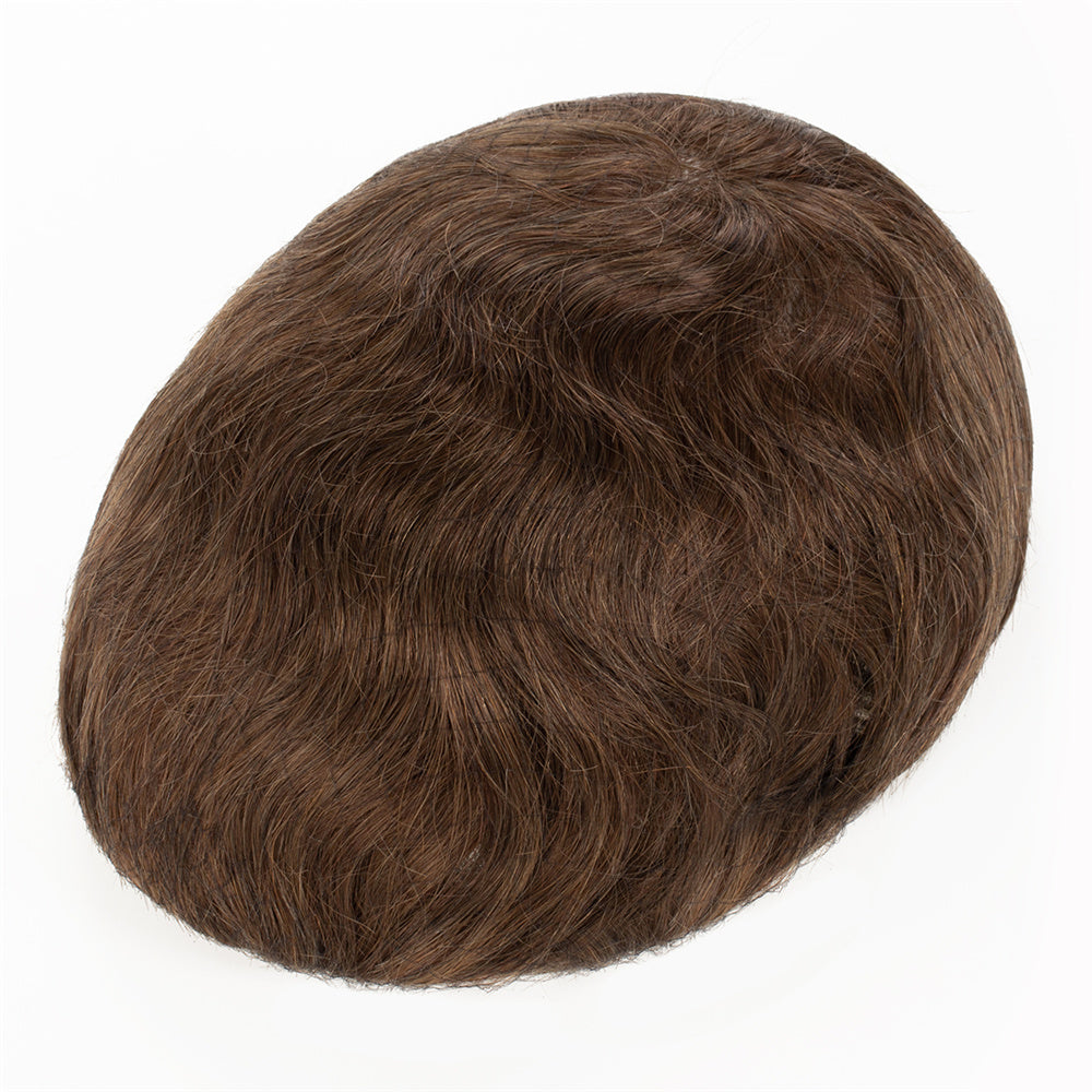 Human Hair Men Wigs