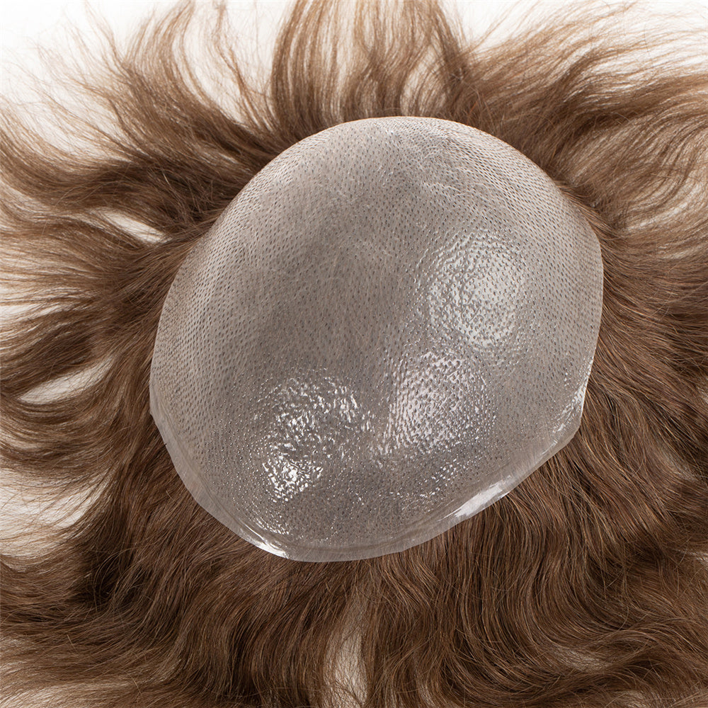Human Hair Men Wigs