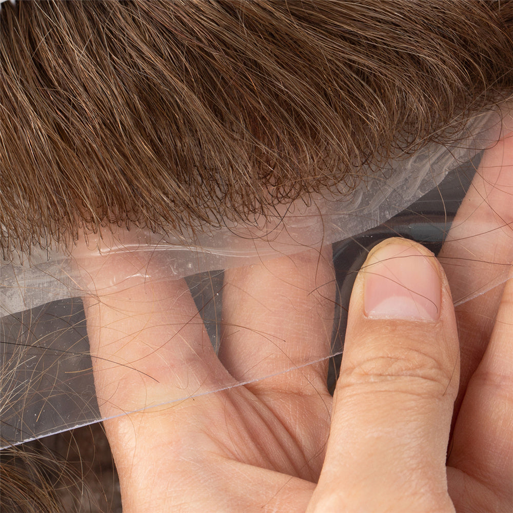 Human Hair Men Wigs