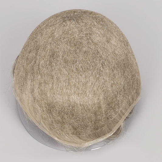 Human Hair Full Lace Base Color #1760 Toupee For Men