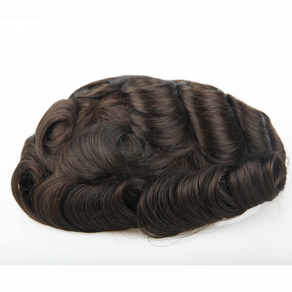 Human Hair Lace Front Men Wigs