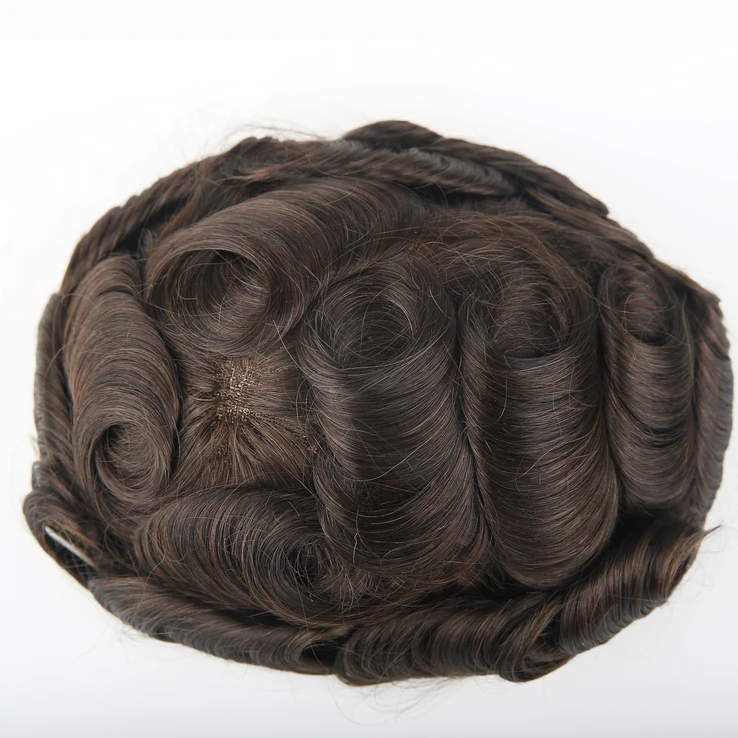 Human Hair Lace Front Men Wigs