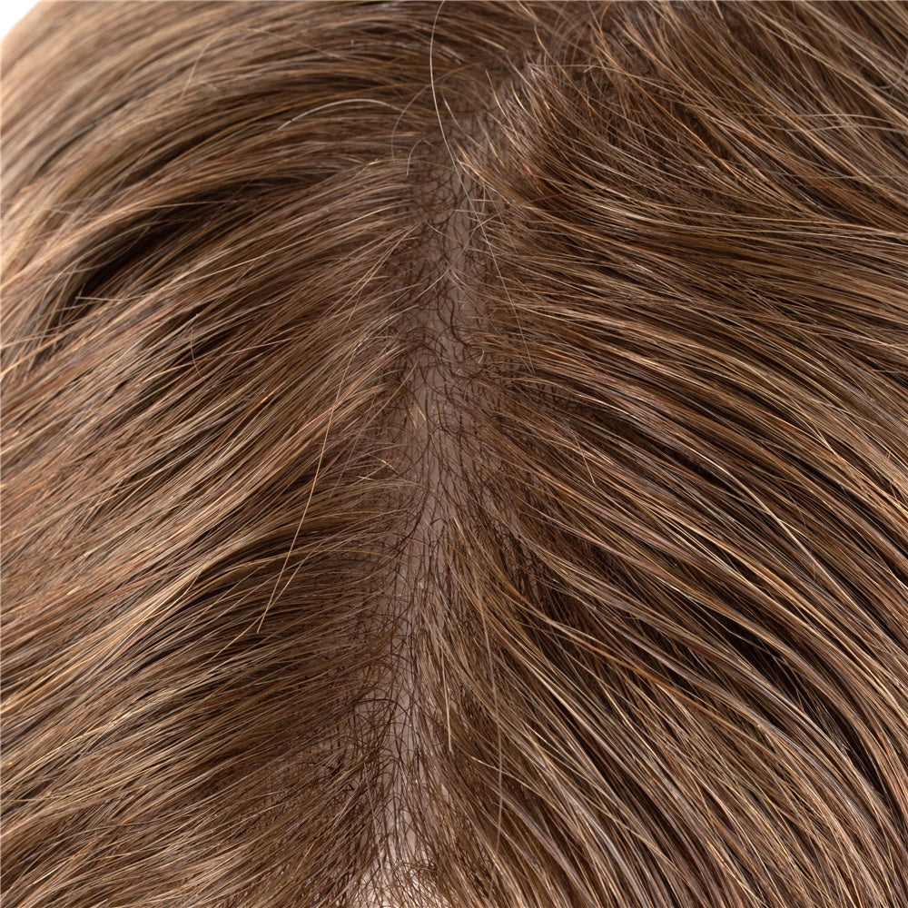 V-loop 0204mm European Human Hair #5 Color Thin Skin Hair Systems