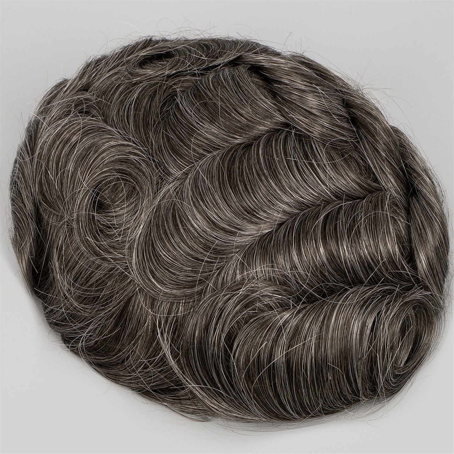 European Hair #240 French Lace With Clear PU Toupee For Men